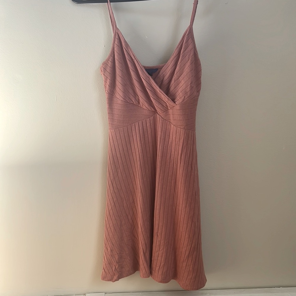 Cute pink wrap dress!